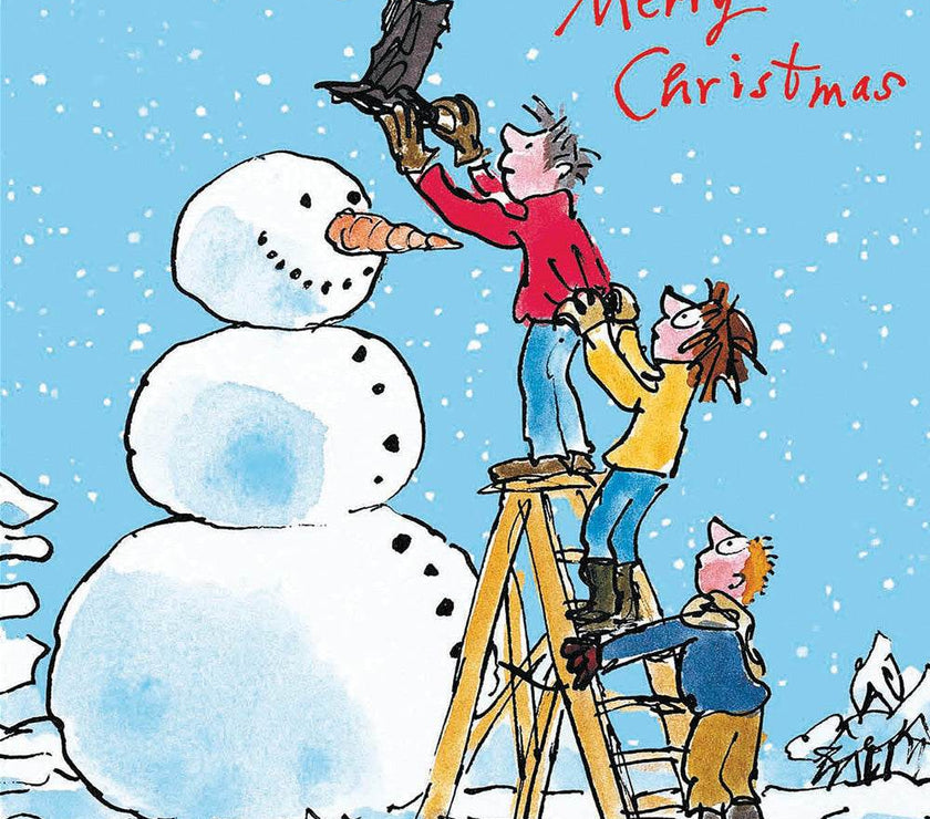 20 Quentin Blake Charity Boxed Christmas Cards - House of Cards