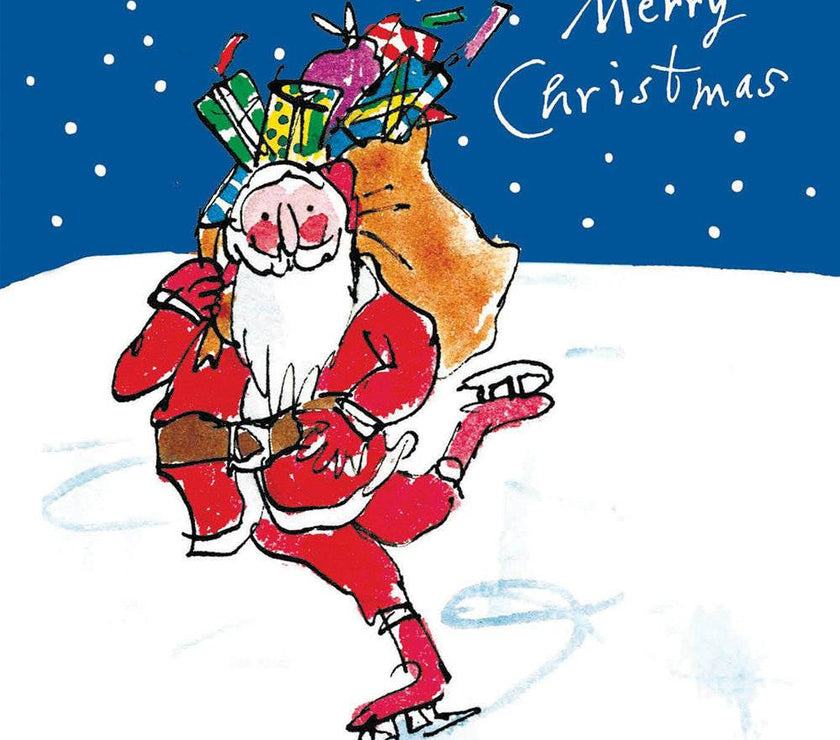 20 Quentin Blake Charity Boxed Christmas Cards - House of Cards