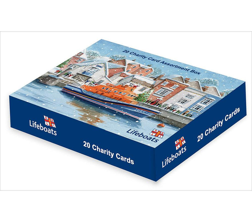 20 Lifeboats Charity Boxed Christmas Cards - House of Cards
