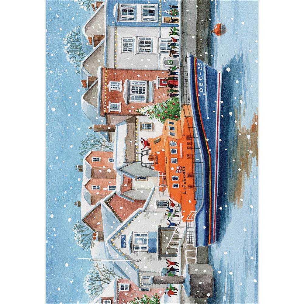 20 Lifeboats Charity Boxed Christmas Cards - House of Cards