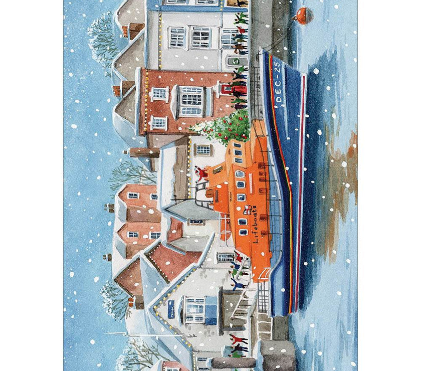 20 Lifeboats Charity Boxed Christmas Cards - House of Cards