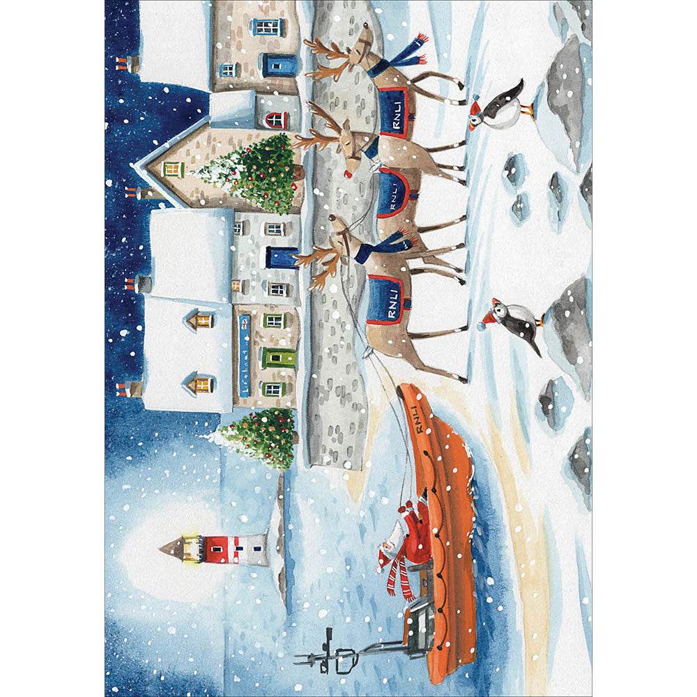 20 Lifeboats Charity Boxed Christmas Cards - House of Cards