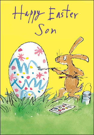 Quentin Blake Son Easter Card