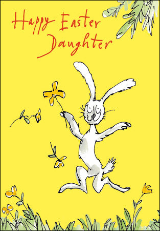 Quentin Blake Daughter Easter Card