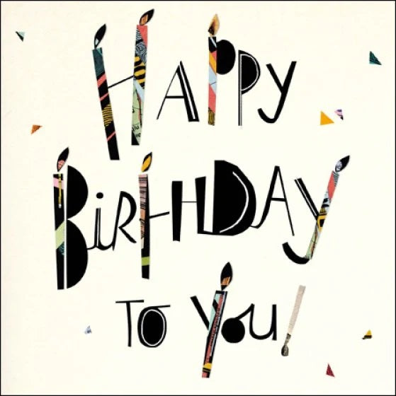 Happy Birthday To You Card