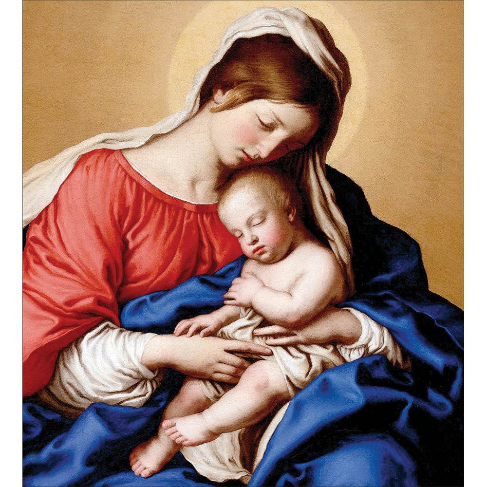 5 Peaceful Madonna & Child Charity Christmas Cards - House of Cards