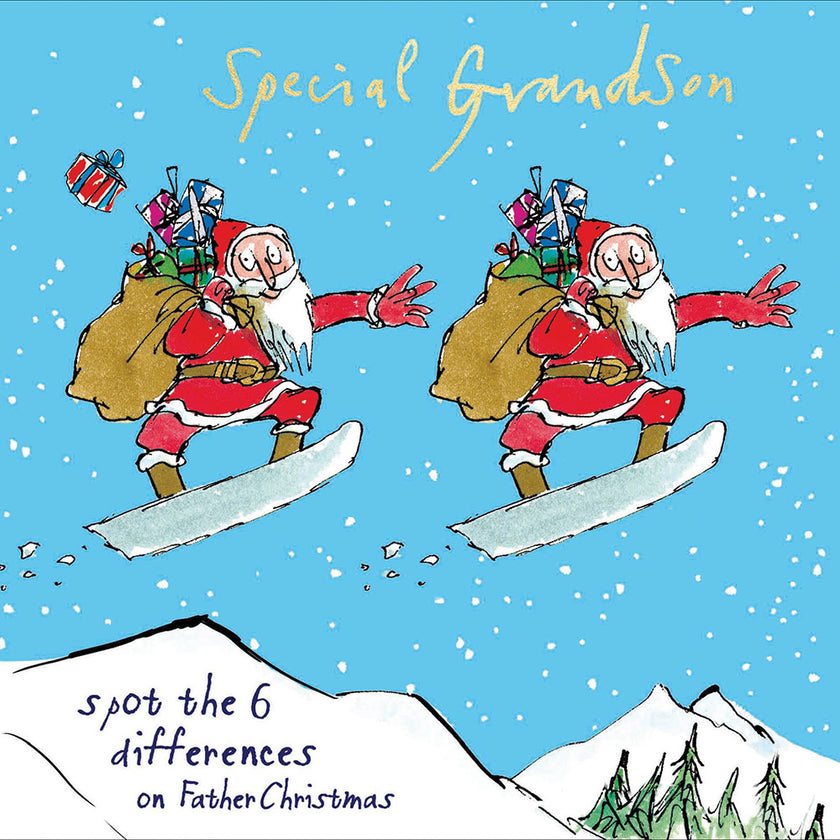 Grandson Christmas Card