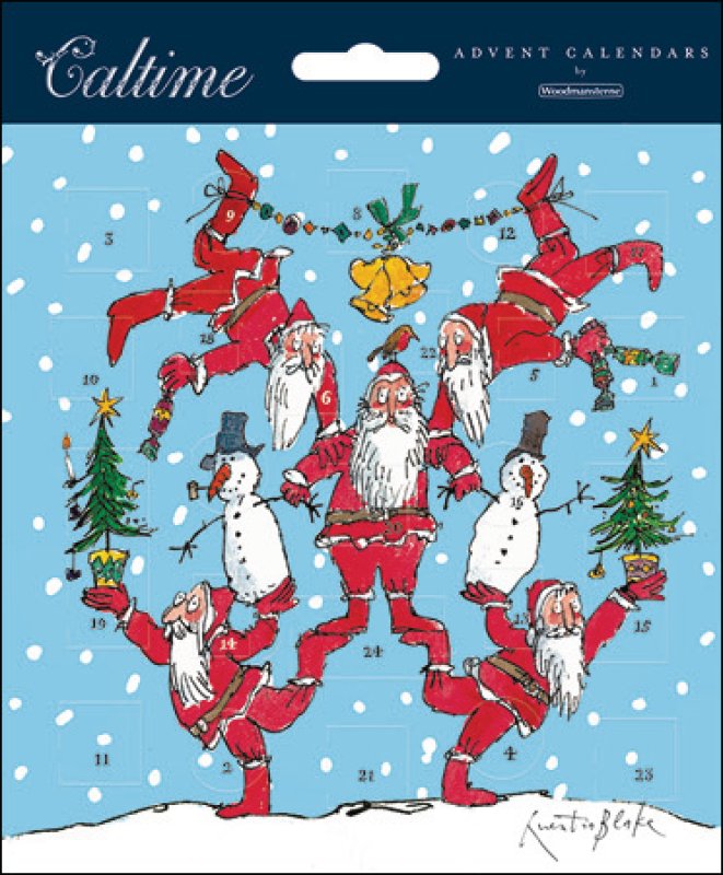 Quentin Blake Santas Advent Calendar