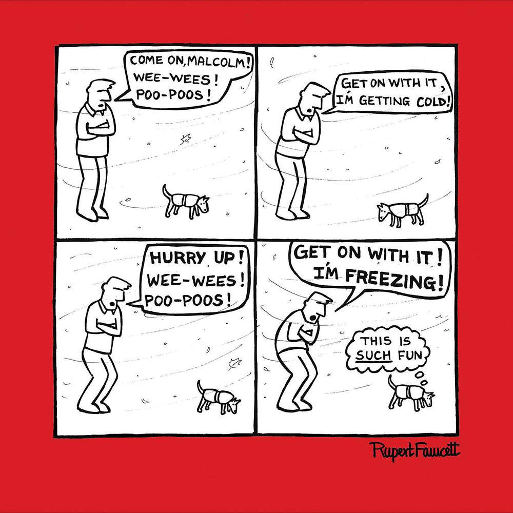 Such Fun Dog Christmas Card - House of Cards