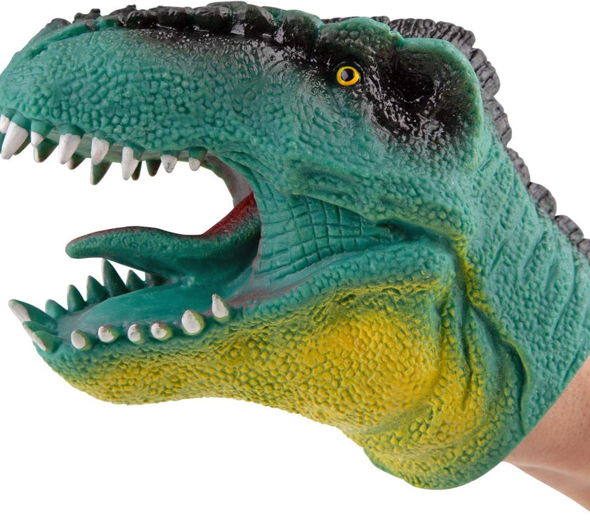 Dino World Green Hand Puppet
