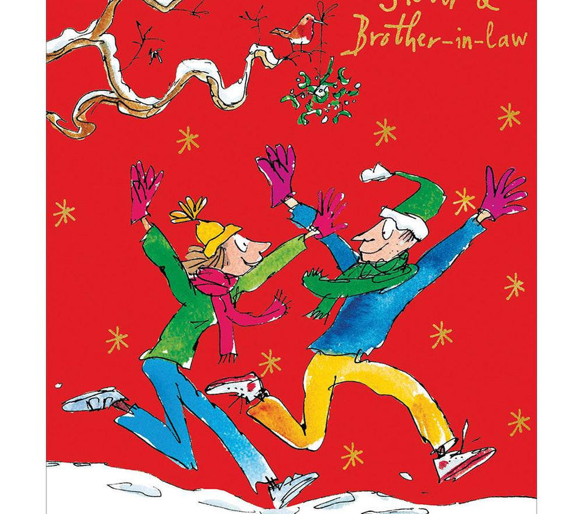 Sister and Brother-in-law Christmas Card - House of Cards