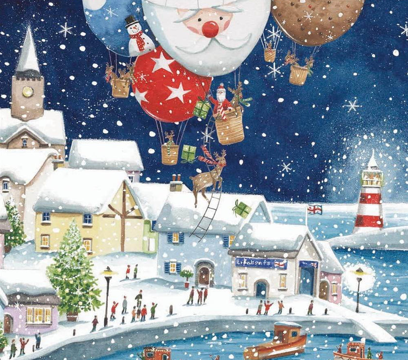 20 Assorted Lifeboats Charity Boxed Christmas Cards - House of Cards