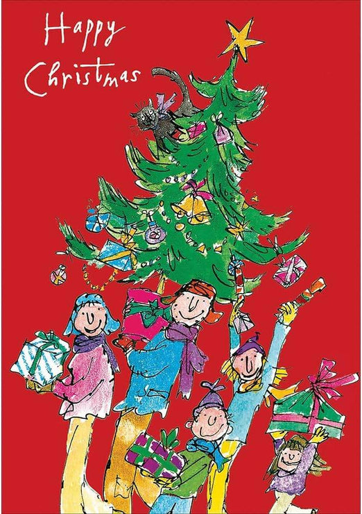 20 Quentin Blake Assorted Charity Boxed Christmas Cards - House of Cards