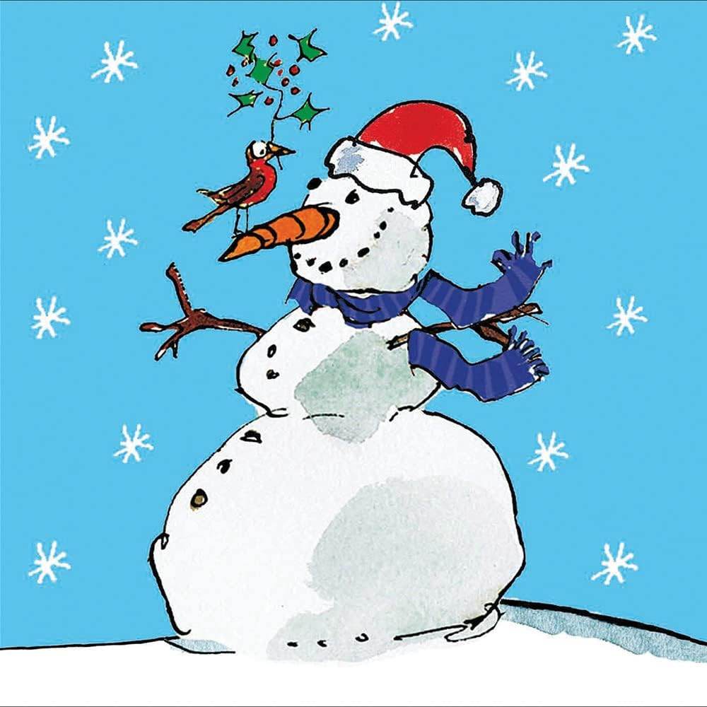 20 Quentin Blake Assorted Charity Boxed Christmas Cards - House of Cards