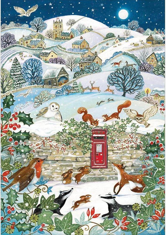 20 RSPB Assorted Charity Boxed Christmas Cards - House of Cards