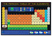 Periodic Table of the Elements 1000 Piece Jigsaw Puzzle, Educational Chemistry Puzzle, Completed Size 48 cm x 68 cm