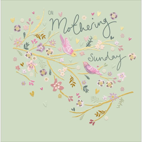 Peach & Prosecco Mothering Sunday Card
