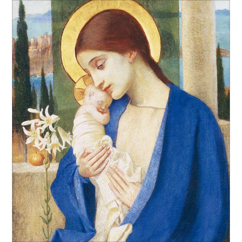 5 Mary and Child Charity Christmas Cards - House of Cards