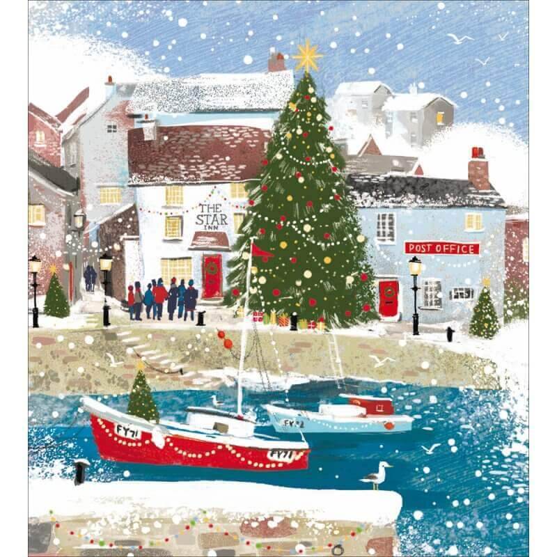 5 Waterside Village Charity Christmas Cards - House of Cards