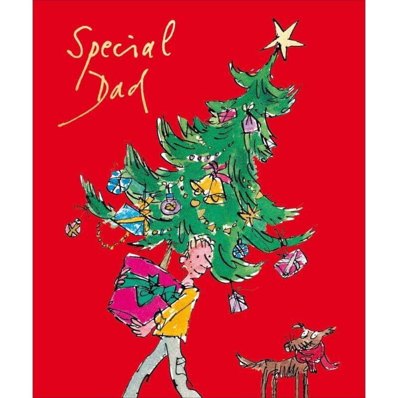 Special Dad Christmas Card - House of Cards
