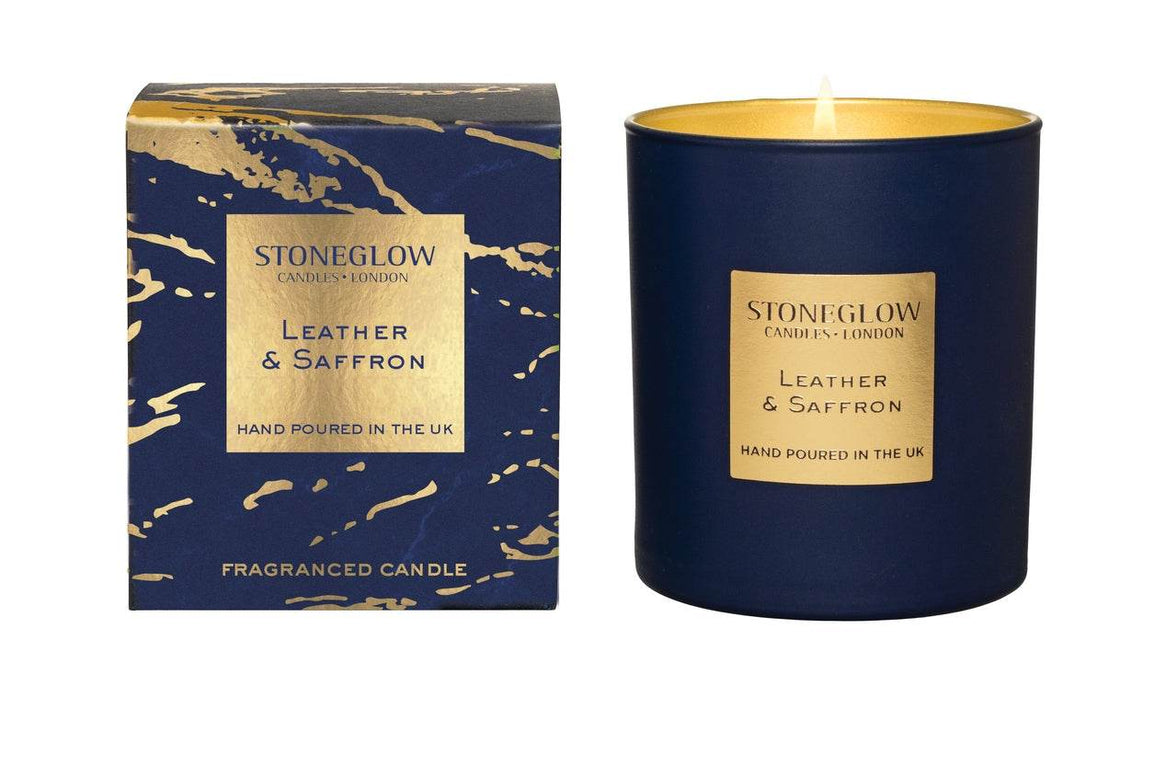 Tumbler Leather Candle - House of Cards