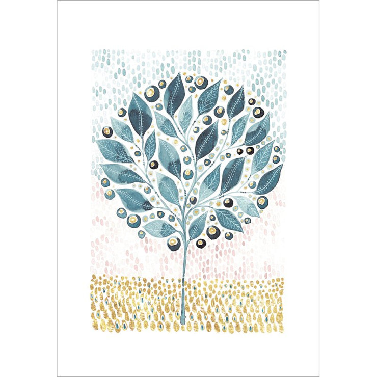 Tree of Jewels Greeting Card