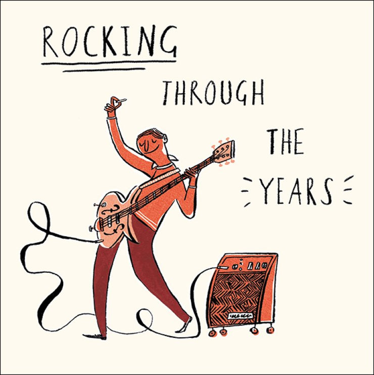 Rocking Birthday Card