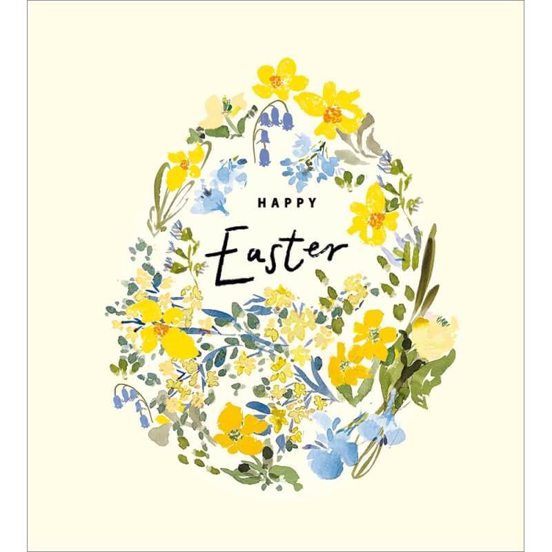 Daffodil Egg Easter Cards - House of Cards