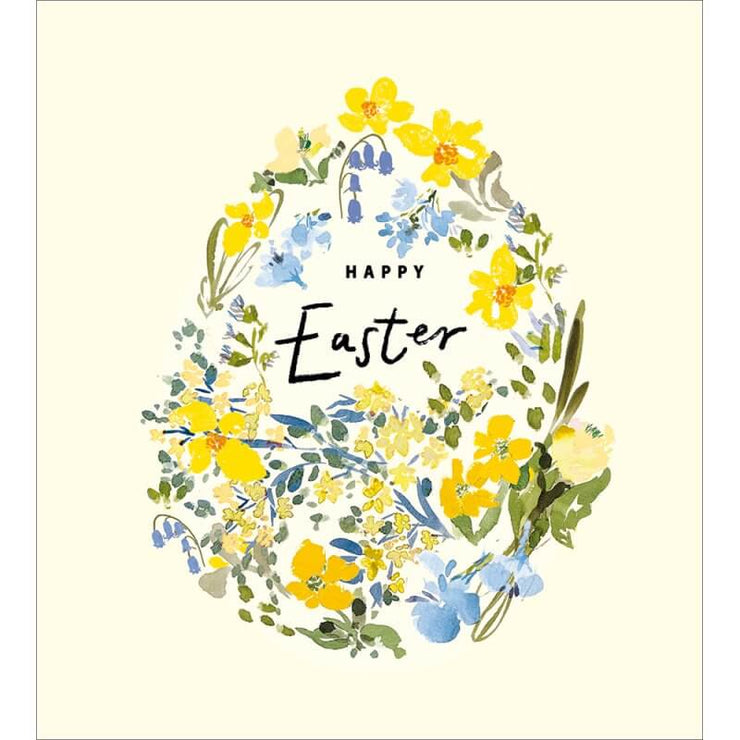 Daffodil Egg Easter Cards