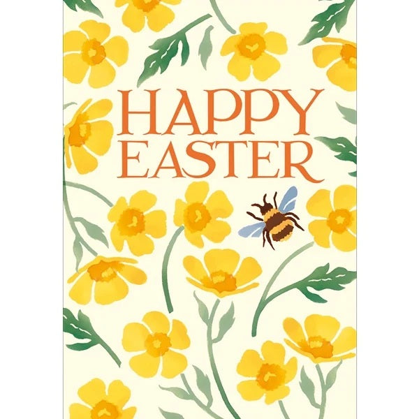 Emma Bridgewater Easter Card - Bee and Daffodils