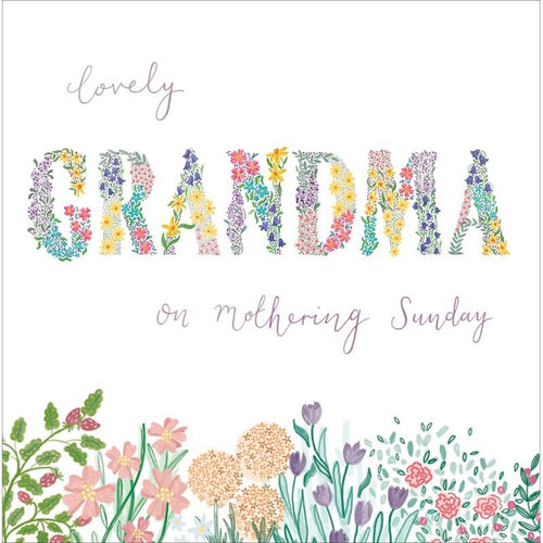Grandma Mothering Sunday Card