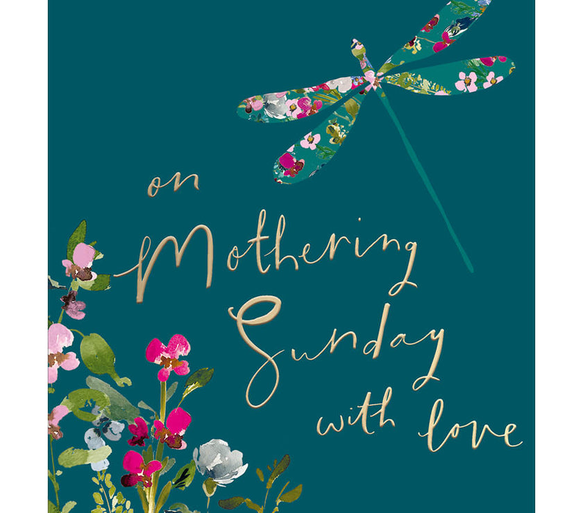 Dragonfly Mothering Sunday Card