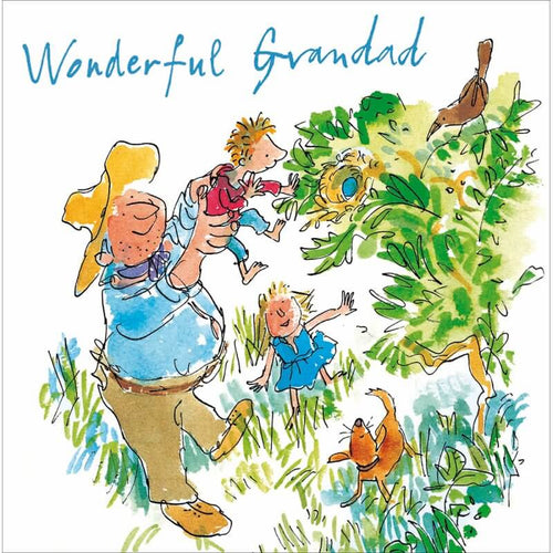 Quentin Blake Grandad Fathers Day Card