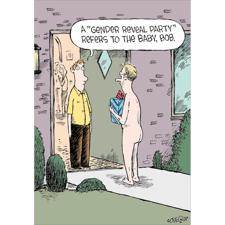 Gender Reveal Card