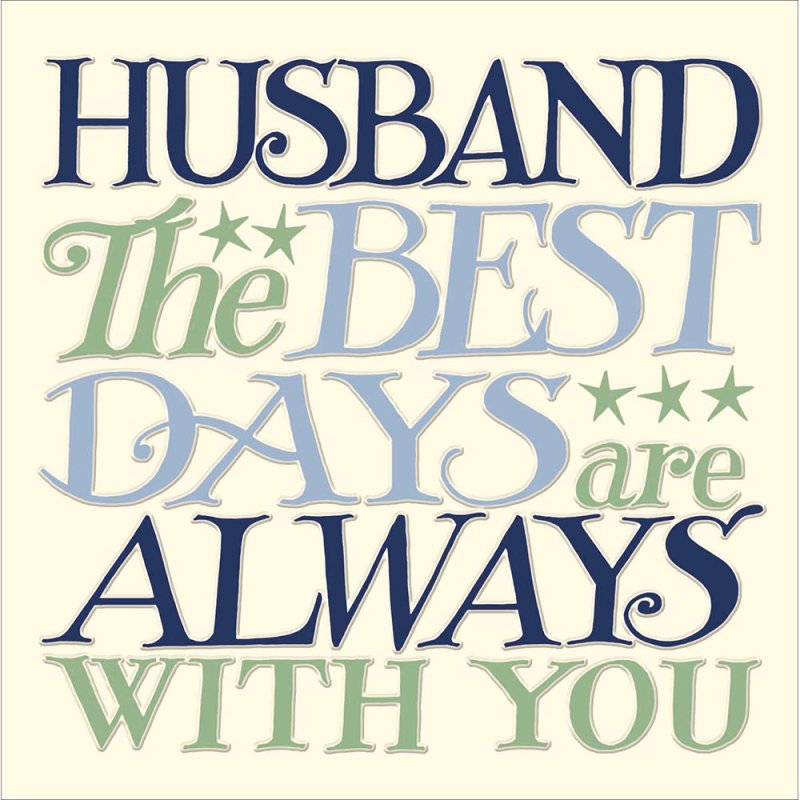 Emma Bridgewater Husband Birthday Card