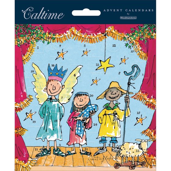 Quentin Blake Nativity Advent Card