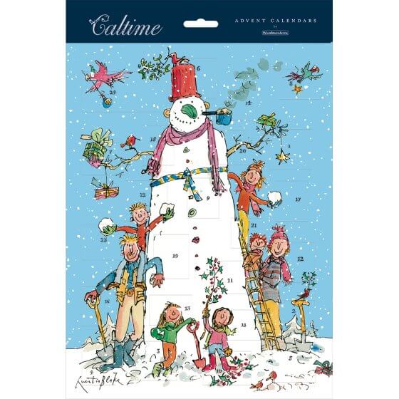 Quentin Blake Snowman Advent Calendar