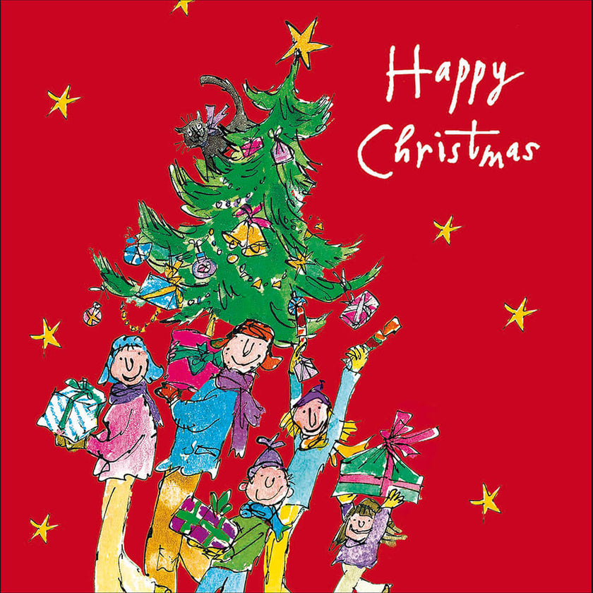 Quentin Blake Christmas Tree Christmas Card 2025