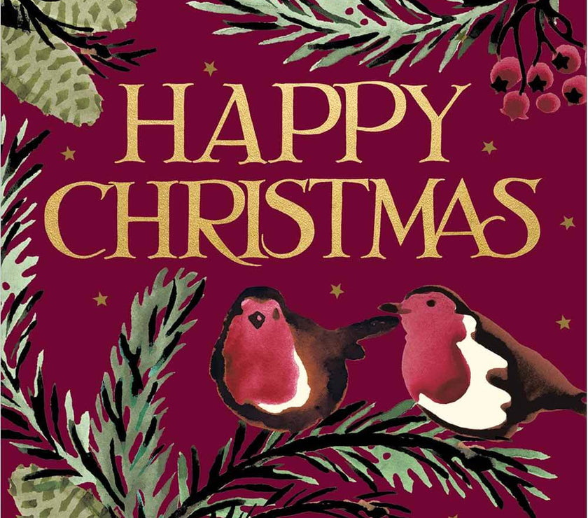 Emma Bridgewater Robins Christmas Card 2025