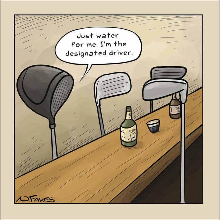 Designated Driver Birthday Card