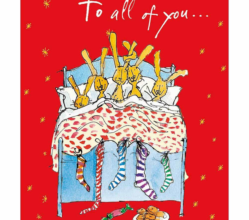 Quentin Blake To all of You Christmas Card 2025