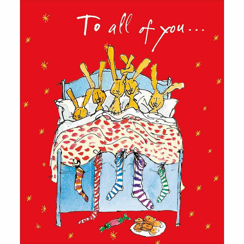 Quentin Blake To all of You Christmas Card 2025