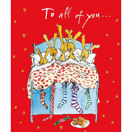 Quentin Blake To all of You Christmas Card 2025