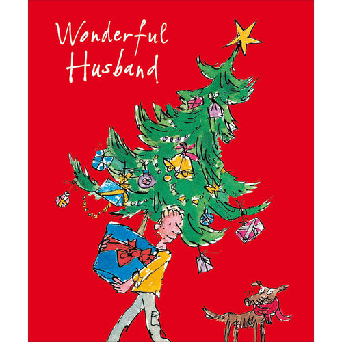 Quentin Blake Husband Christmas Card 2025