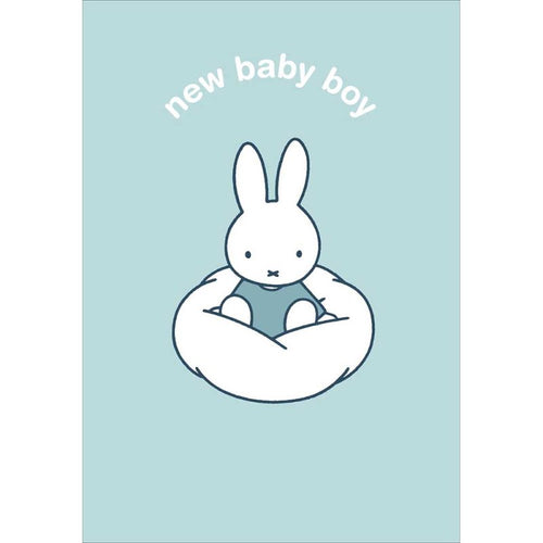 Miffy New Baby Boy Card
