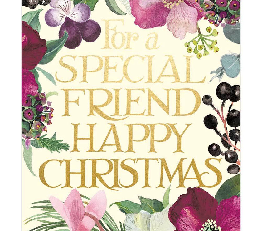 Emma Bridgewater Special Friend Christmas Card