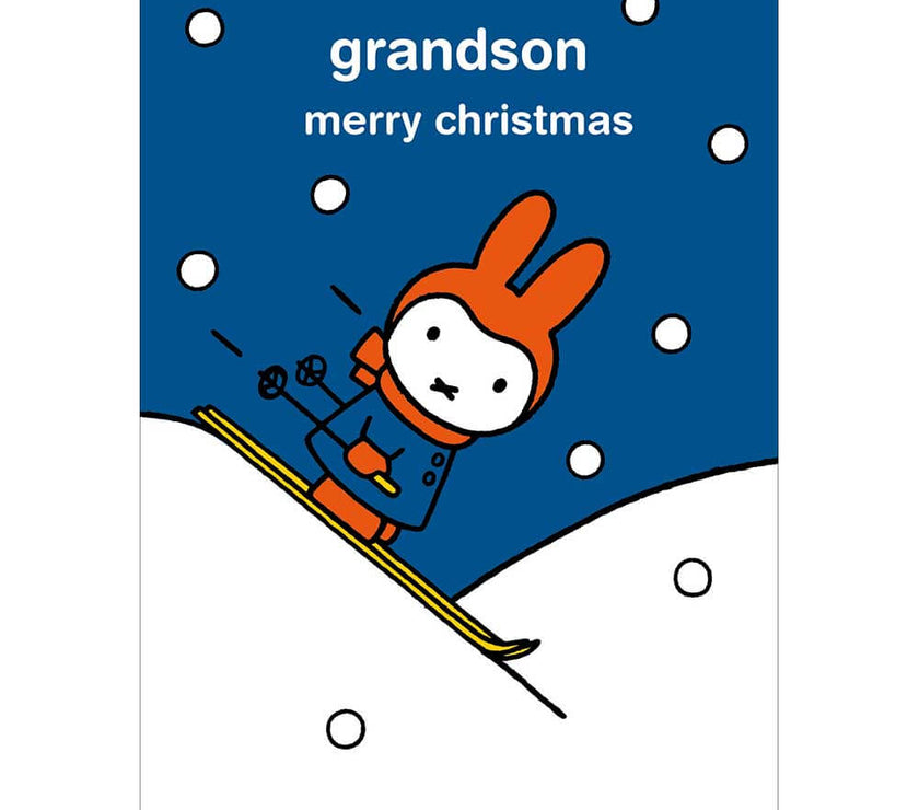 Miffy Grandson Christmas Card