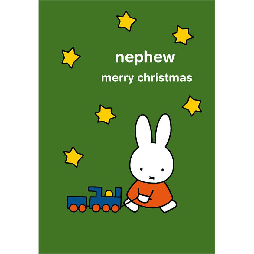 Miffy Nephew Christmas Card
