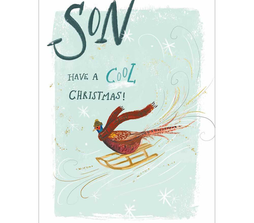 Son Cool Christmas Card