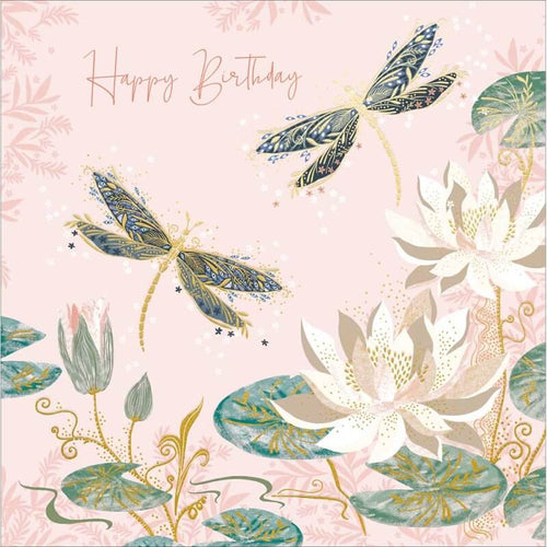 Dragon Flies Birthday Card